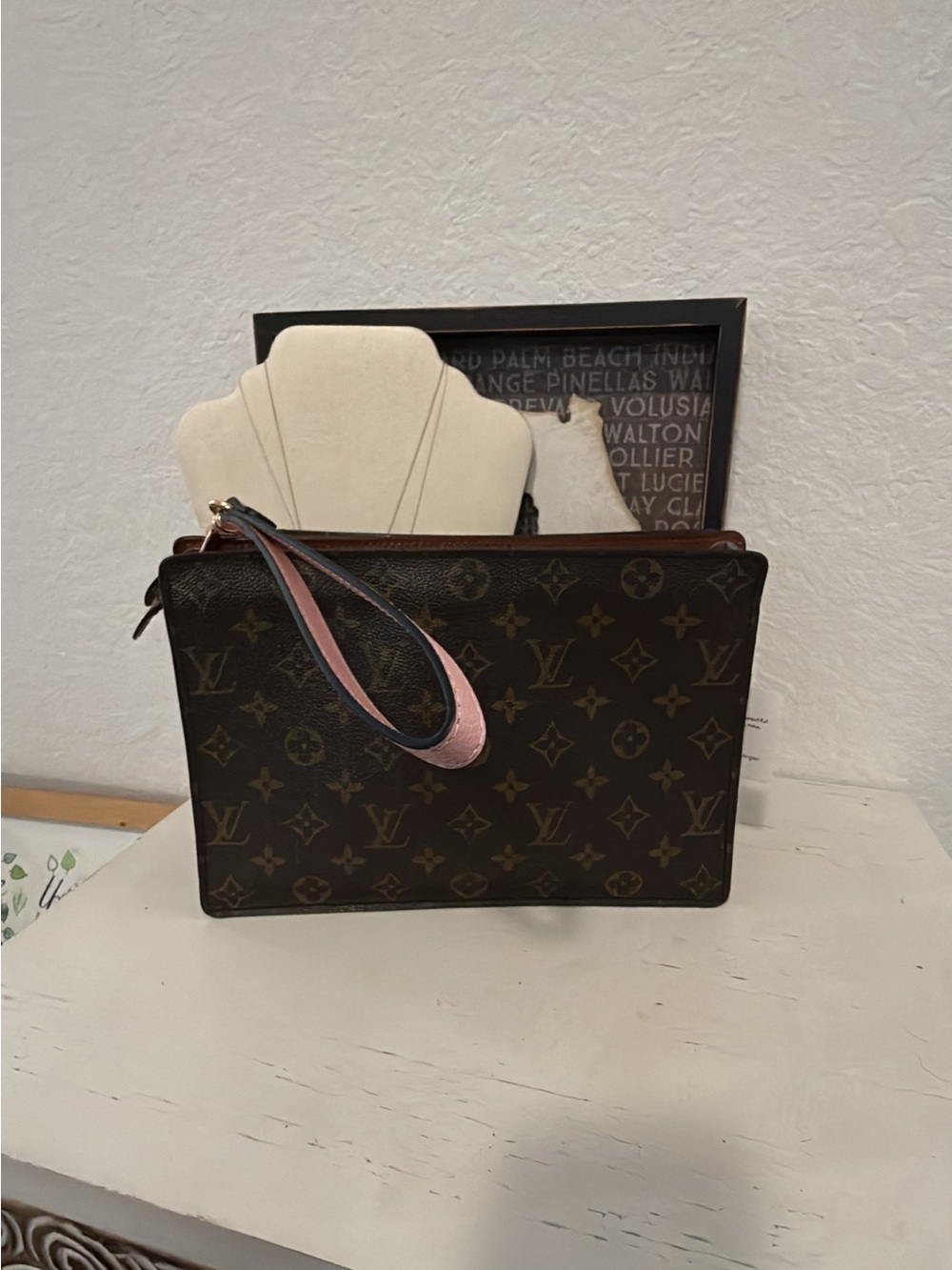 Vintage Louis Vuitton monogram Angian shoulder bag authenticated !! - Picture 2 of 16